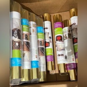 BULK Cricut Adhesive and Iron on Foil
